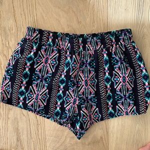 Forever 21 Aztec shorts